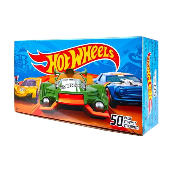 Paquete de 50 Autos Sorpresa Hot Wheels Pack 50 Autos Sorpresa Variados Escala 1:64 3+