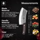 thumbnail image 5 of Cuchillo de chef COOLINA Altomino, acero con alto contenido de manganeso, 18 cm, 5 of 8