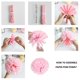 thumbnail image 4 of Pompones decorativos de papel de seda con flores Lightingsky, 10 unidades, 4 of 7