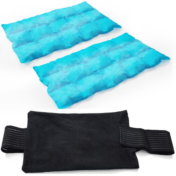 Paquetes de hielo Koonie reutilizables para lesiones frío/calor, paquete de 2