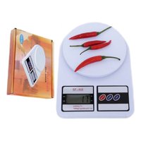 Genérico - Balanza Digital Cocina 7 Kg Alta Precisión Color Blanco