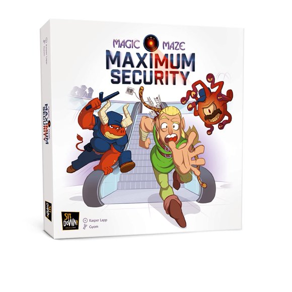 Juego de mesa ¡Siéntate! Magic Maze: ¡Máxima seguridad