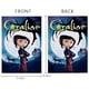 thumbnail image 4 of Coraline -bandera de jardín temática. Regalo perfecto para fans, amigos y familiares, ideal para actividades al aire libre y decoración de fiestas.45CM*100CM, 4 of 5