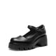 thumbnail image 1 of Zapatos Mary Jane de plataforma con tacón bajo negro para mujer DREAM PAIRS, 1 of 7