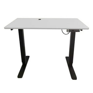 Global Latin Group - Escritorio Ajustable Automático 140X60Cm Altura Regulable Blanco