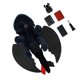 thumbnail image 4 of Decoración De Coche Eléctrico, Accesorio Divertido Para Casco, Decoración Profesional De Felpa, Casco De 35cm, Liberación Rápida, 4 of 5