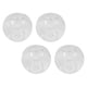 thumbnail image 1 of Portavelas De Cristal, 4 Uds., Portavelas Para Bar, Cafetería, Acción De Gracias, 1 of 3