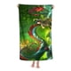 thumbnail image 3 of Guardián del Dragón Toalla de playa de secado rápido con diseño temático, regalo para mujeres y niñas, ideal para cumpleaños, fans, amantes de la música, uso en la playa o al aire libre, 78 × 180 cm, 3 of 6