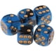 thumbnail image 5 of Dados De Juego De 5x6 Lados Dados De 16 Mm Para Juegos De Mesa Y Ense?anza De Matemáticas Azul Oscuro, 5 of 5