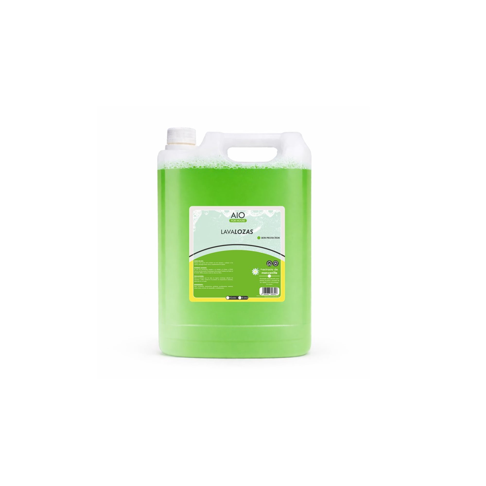 Genérico - Lavalozas Multiusos Ultra Concentrado 5 Lt Skin Protect Aio