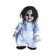thumbnail image 5 of Muñeco Fantasma De Halloween, Decoración Navideña, Juguete De Decoración De Terror Iluminado, Muñeco Aterrador Con Vestido Azul, 5 of 5