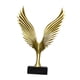 thumbnail image 1 of Estatua De águila, Escultura De Pájaro, Centros De Mesa, Escritorio, Oficina, Figura De Resina Dorada, 1 of 3
