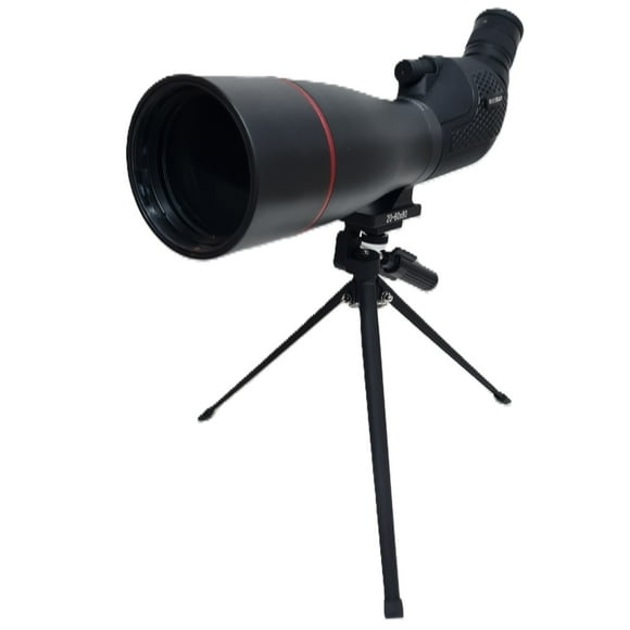 Catalejos Rake 20-60×80 Negro Con Tripode Y Funda