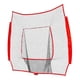 thumbnail image 4 of Red De Repuesto Para Béisbol De 83 X 83 Pulgadas Para Bateo Y Lanzamiento., 4 of 5
