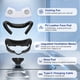 thumbnail image 2 of Almohadilla facial Hurra con ventilador de doble enfriamiento para Quest 3, 2 of 7