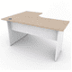 thumbnail image 1 of Escritorio Ferrara Tipo L 180cm Blanco/Maple Derecho, 1 of 1