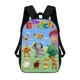 thumbnail image 1 of Tiny Bunch Baby TV-theme Backpack, Campus style schoolbag Bookbag with Adjustable Shoulder Straps And Large Zip Compartment, Unisex Travel Bags., 1 of 6