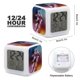 thumbnail image 2 of Iron Man Theme 7 Colors Alarm Clock Digital Led Alarm Clock Gifts For Kids Friends Family, 2 of 6
