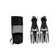 thumbnail image 3 of Scuba Dive Open-Heal Pink Flippers Y Gran Bolsa De Malla Con Cordón Paquete De Equipo M, 3 of 5