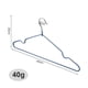 thumbnail image 5 of Percha para ropa de adulto, percha de ropa revestida de plástico, percha de ropa de metal antideslizante sin costuras, percha de ropa, 1 pieza, 5 of 5