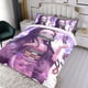 thumbnail image 3 of Demon Slayer Chica Nezuko Conjunto de sábanas temático, trío de piezas, cómodo y amigable con la piel, diseño único, regalo de decoración para el hogar para familiares, amigos y fans,173cm *218cm, 3 of 6