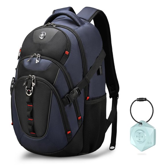 Mochila Swissdigital SD803BT013-12 con carga USB‑C y bloqueo RFID