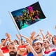 thumbnail image 4 of Kitti Katz Bandera impresa con temática, regalo perfecto para fanáticos, amigos y familiares, y adecuada para actividades al aire libre e interiores, decoraciones de fiesta. 60*90CM, 4 of 6