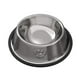 thumbnail image 1 of Plato Acero Inoxidable Antideslizante Mascotas Perro - Gato 30 CM, 1 of 3