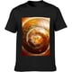thumbnail image 3 of Camiseta de manga corta personalizada de verano para hombre, color negro, 3 of 5