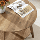 thumbnail image 5 of Mesa de Centro Madera Redonda Kolen, 5 of 7