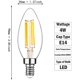 thumbnail image 2 of Bombilla LED Raheem 4W 110V 300lm Pack de 10 5000K, 2 of 6