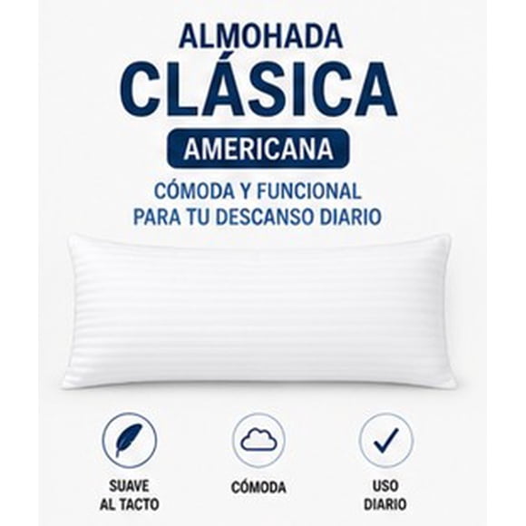Almohada Clásica Americana
