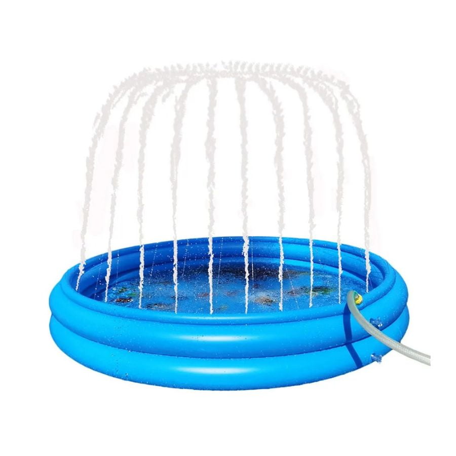 Click Ventas - Piscina Inflable Con Aspersores Piscina 2 En 1 Niños