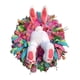 thumbnail image 4 of Linda Pegatina de Pared de Corona de Pascua, Calcomanía de Conejo para Niños Pegatinas Decorativas Autoadhesivas para Decoración de Fiesta de Habitaci Estilo A, 4 of 5