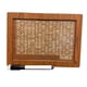 thumbnail image 4 of Hucha para adultos, caja de ahorro de dinero con estuche de almacenamiento en el mostrador, para objetivo de ahorro, banco de dinero con objetivo de Marrón claro, 4 of 5