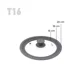 thumbnail image 3 of Tapa universal cristal y silicona 16 a 20 cm Jata T16, 3 of 3