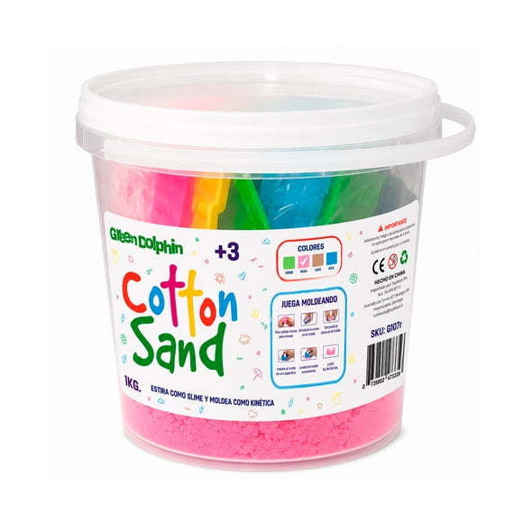 Arena Mágica Cotton Sand Rosada