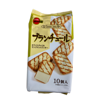 Kenko Foods - Galletas Chocolate Blanco Bourbon 80 Gr 10 Unid.
