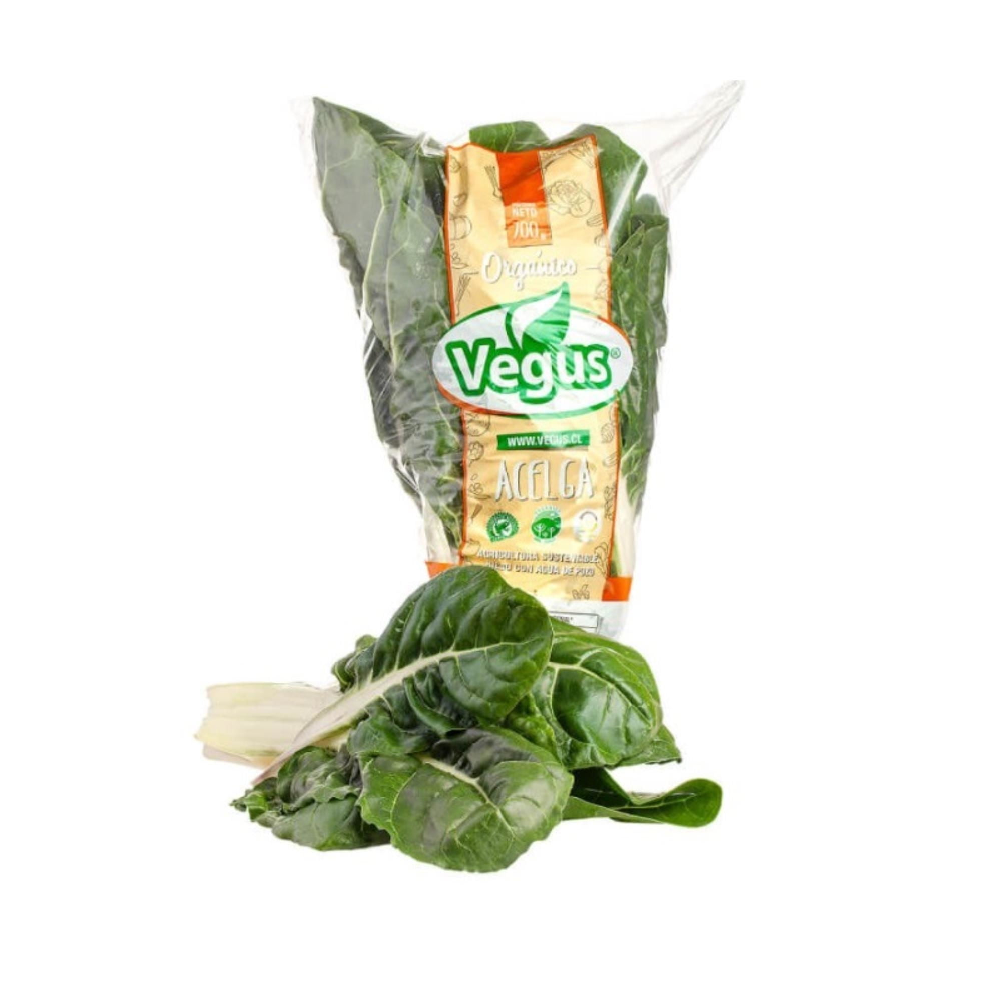 Acelga Roja Organica Bolsa 700 g