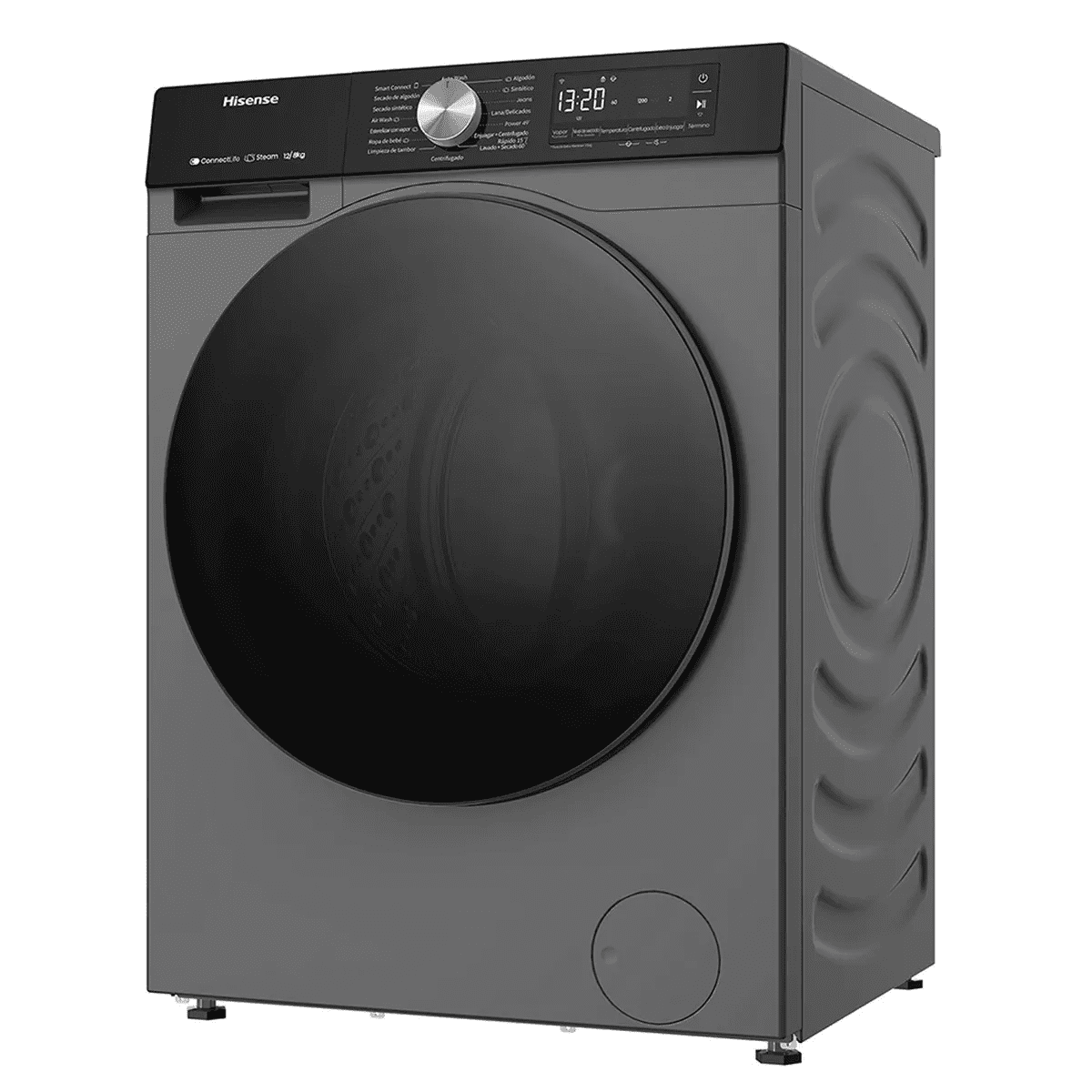 Hisense - Lavadora Secadora 12 Kg / 8 Kg Wd3s1243bt