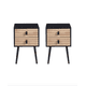 thumbnail image 1 of Pack 2 Veladores Para Dormitorio Nordic Black, 1 of 3