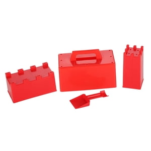 Magideal - 4 Modelos De Castillo De Arena, Fabricante De Ladrillos De Nieve, Bloques Exteriores Para Nieve Y Arena, Juguetes De Playa Para Niños, Niños Pequeños