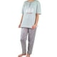 thumbnail image 2 of Pijama Mujer Verano Manga Corta y Pantalon 537, 2 of 4