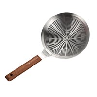 Magideal - Espumadera Cucharón Aceite Colador De Araña Utensilios De Cocina Herramienta De Cocina Mango Ergonómico Herramienta De Cocina Cuchara Para Freír Colad L