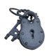 thumbnail image 2 of Candado de Hierro Antiguo Decorativo con Llave, 2 of 3