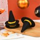 thumbnail image 4 of 6pcs Black Witch Hat Wine Bottle Decor - DIY Craft for Halloween Party and Home Bar Decoration, 4 of 4