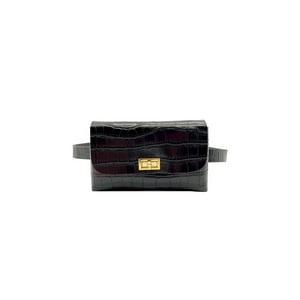Todopiel - Riñonera Ecocuero Negro Crx13