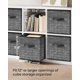 thumbnail image 3 of Cubos de almacenamiento SONGMICS Classic Black UROB030B01 30 x 30 cm, 6 unidades, 3 of 7