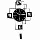 thumbnail image 1 of Reloj De Pared Con Péndulo Oscilante, Movimiento Silencioso, Reloj Colgante Para Dormitorio De Granja, 1 of 5