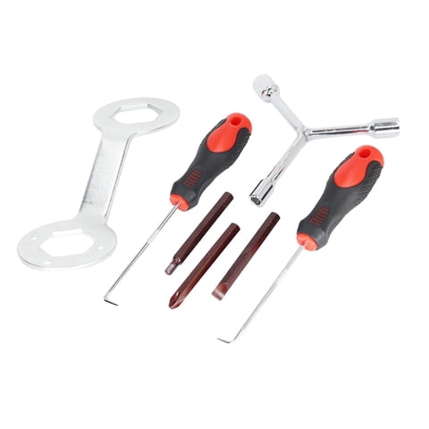 Magideal - Herramienta De Reparación De Lavadoras, Juego De Herramientas De Limpieza De Máquinas Con Ruedas Onduladas, Kits De Reparación De Lavadoras Fáciles De